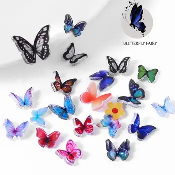 

Three-dimensional Stereoscopic Butterfly Nail Art Decoration Manicure Sequin DIY Nail Slice X4O1