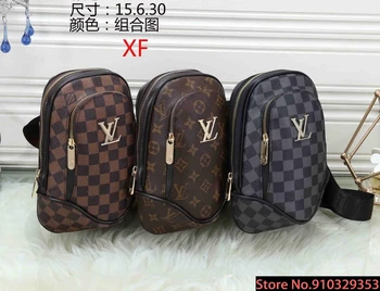 

Luxury Louis Vuitton LV- Leather Handbags Bags Designer Brand Men/Women's Shoulder Bags Large Capacity Ladies Hand Bags L114