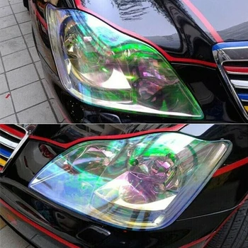 

Wrap Color Changing Sticker 30x100cm Vinyl Taillights 1pc Accessory Car
