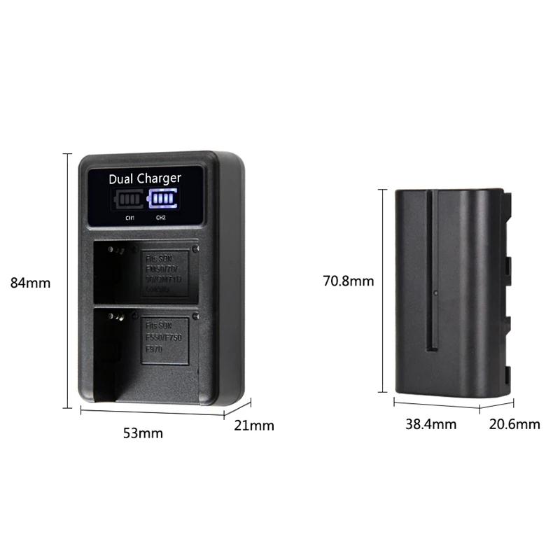 Mamen 2 шт. NP-F550 NP F550 NPF550 NP-F570 NP F570 аккумуляторная батарея для цифровой камеры+ USB lcd двойное зарядное устройство для sony GV-D200 D80