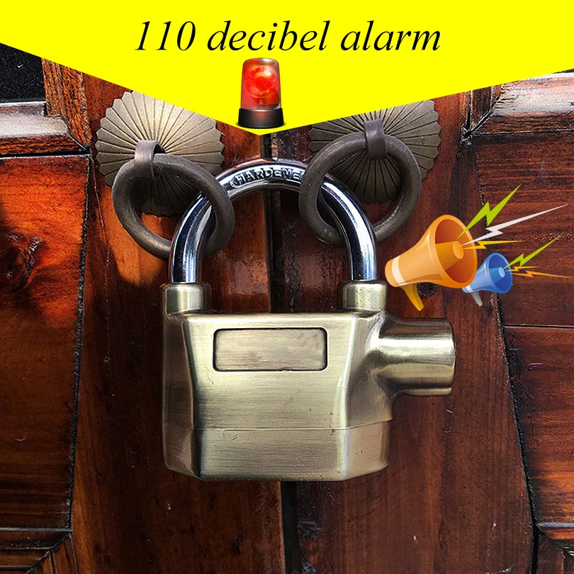 Universal Security Alarm Lock SystemAnti-Theft for Door Motor Bi