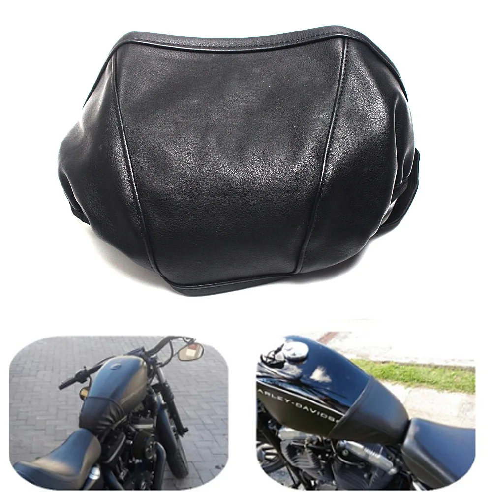 Топливный бак бюстгальтер накладка масляный бак крышка защита для Harley Sportster Железный 883 XL883N 2009- 1200 Roadster XL1200R 2004-2007