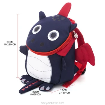 

Toddler Anti-Lost Dinosaur Backpack Baby Safety Walking Harness Leash for Child Kid S19 20 Dropshpping