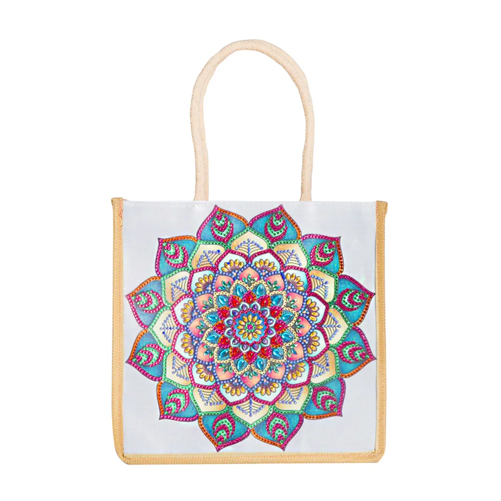 DIY Tree Diamond Painting Shopping Tote Bags Mosaic Kit Art Drawing (BB028