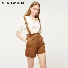 Vero Moda женские джинсовые шорты со съемными лямками | 319243501