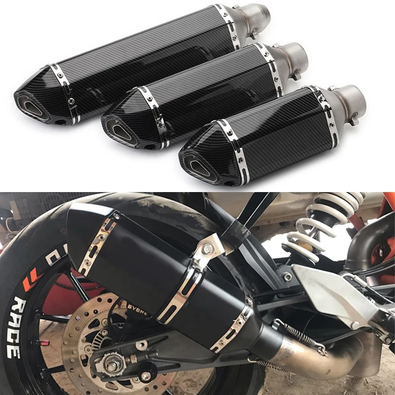 Универсальный глушитель AK для выхлопных труб Akrapovic PCX Z800 XJ6 R1 R6 51 мм |