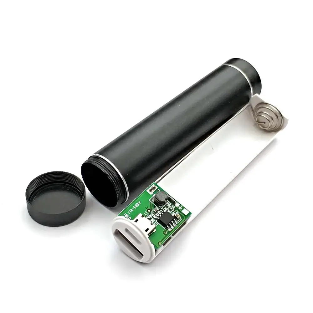 Power Bank DIY Kit Storage Case Box Free Welding 1X 18650 Battery