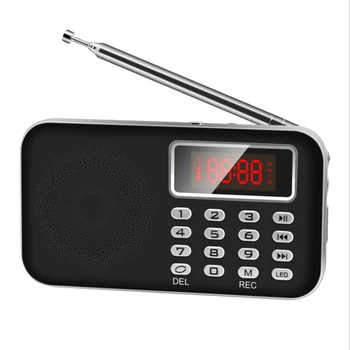 

FM Radio Portable Elderly FM Radio Digital Display Multi-Function Card Recorder