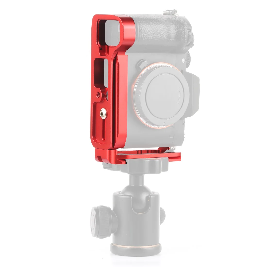 Алюминиевый A9 A7R3 Pro вертикальный QR L Тип пластины кронштейн штатив БЫСТРОРАЗЪЕМНАЯ Ручка Набор для sony A9/A7R3/A7M3