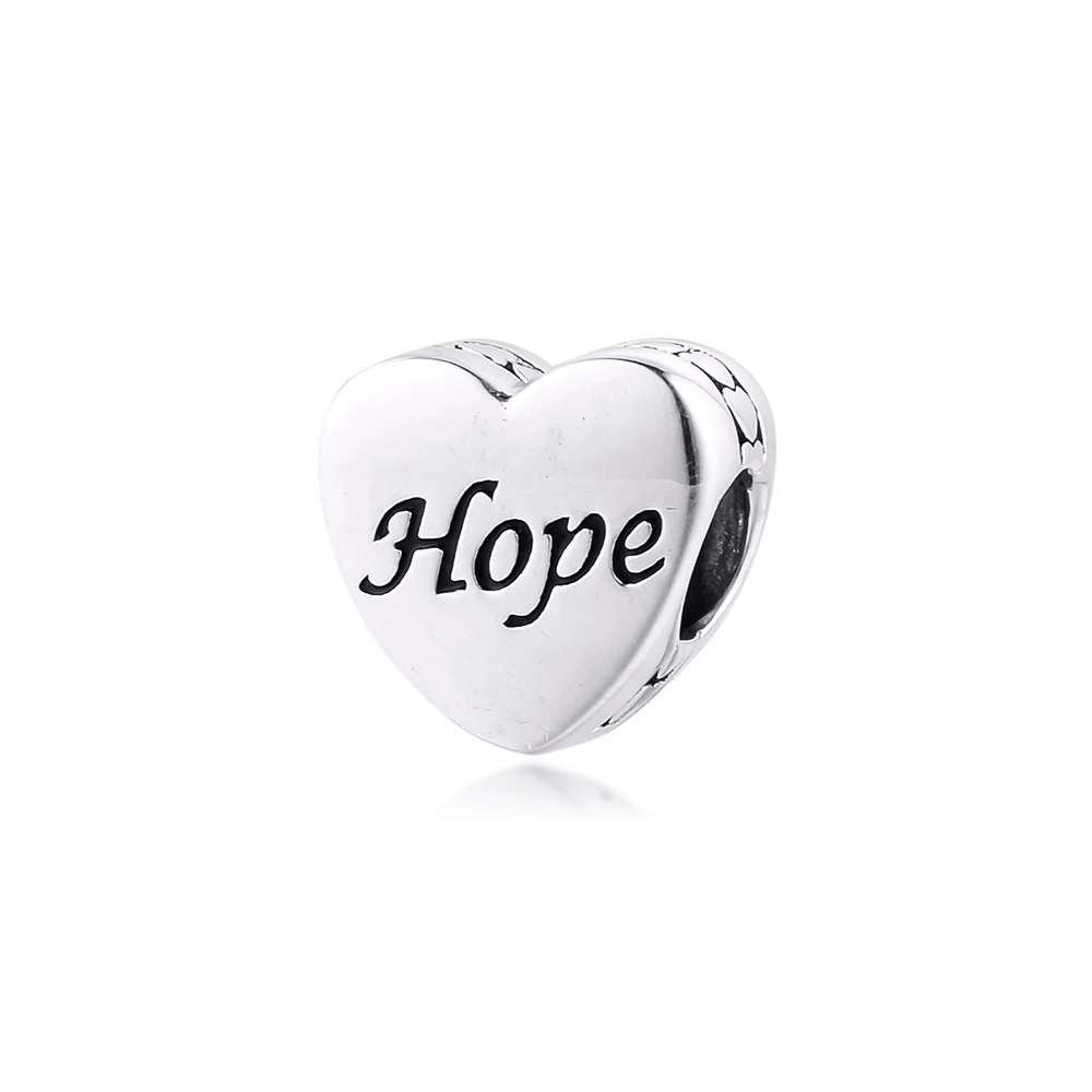 

Dove of Hope Charms Original 925 Sterling Silver Heart Beads for Women Fits Pandora Bracelet DIY Jewelry Making Berloques
