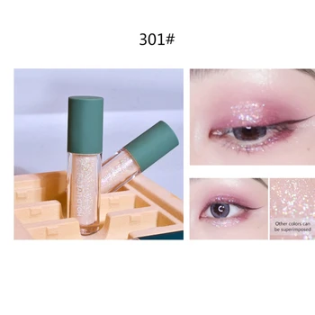 

5pcs Glitter Shining Eyeshadow Palette Lasting Waterproof Bottle Eyeshadow Liquid Make Up Beauty Eyeshadow