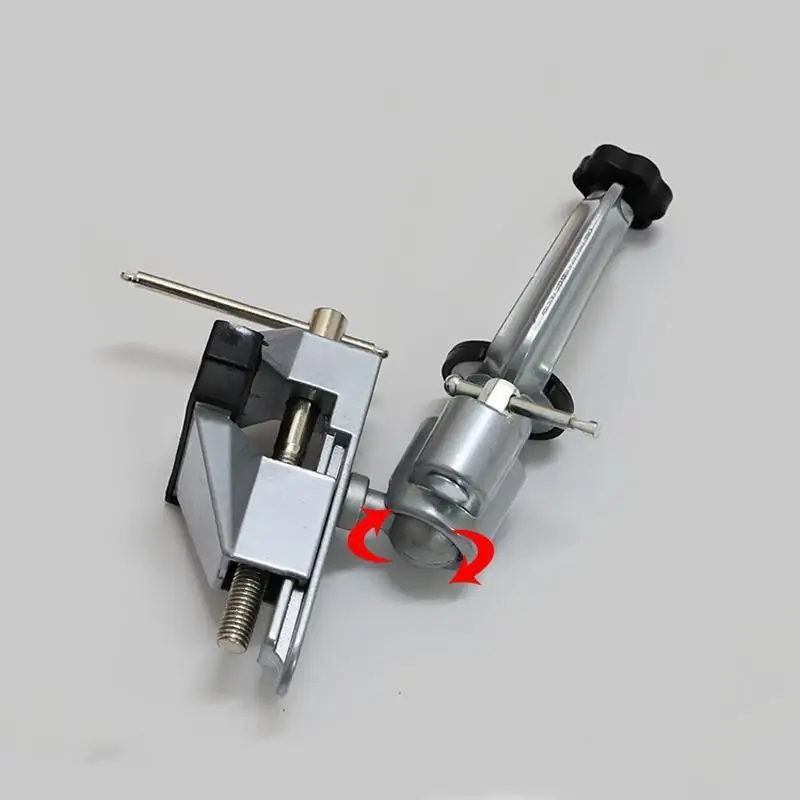 

Table Vise Clamp Grinder Holder Drill Stand for Rotary Tool Craft Model Building Electronics Hobby