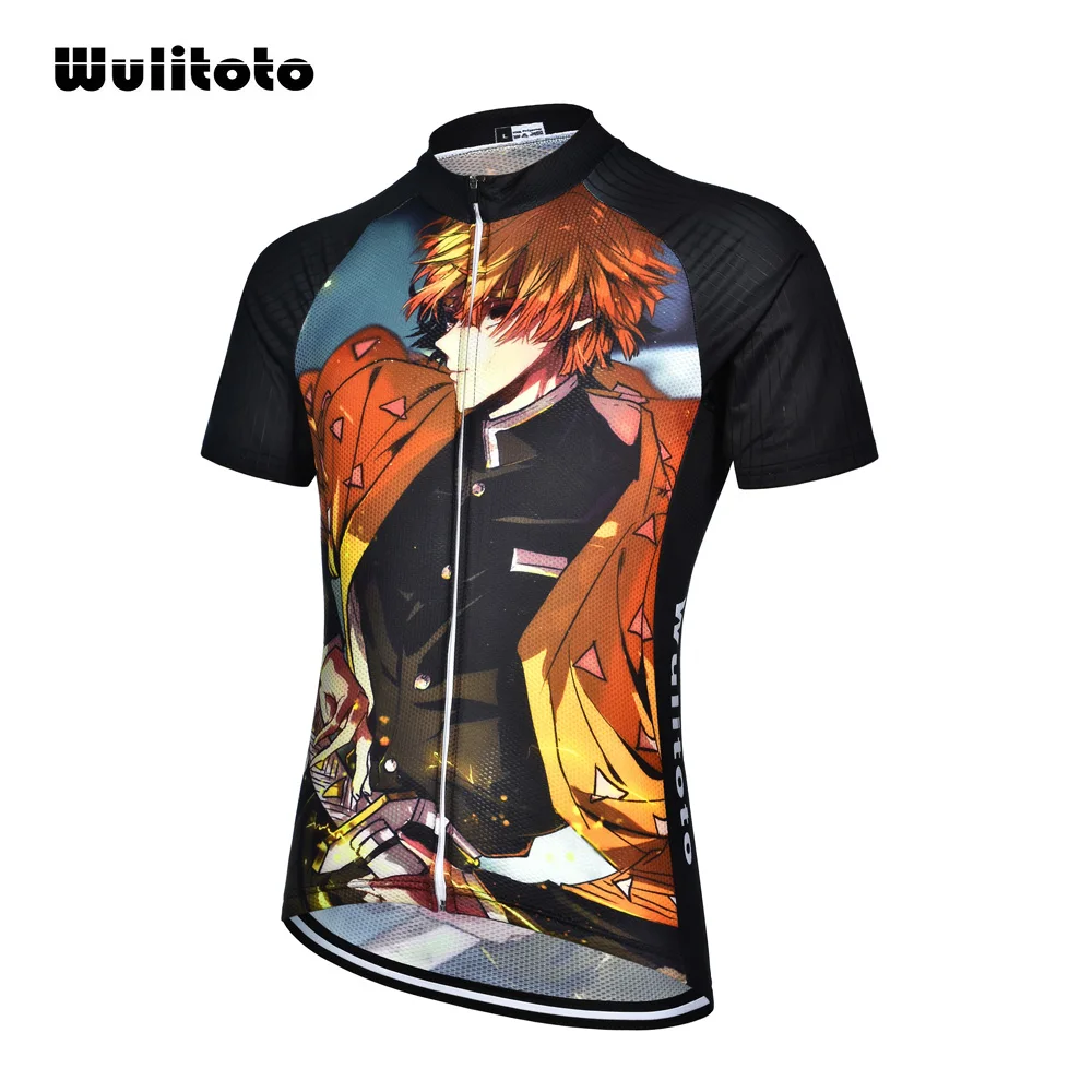 thumbnail image 1 of Camiseta de ciclismo de verano para hombre Demon Slayer 2021, camiseta de ciclismo de montaña corta y transpirable, 1 of 5