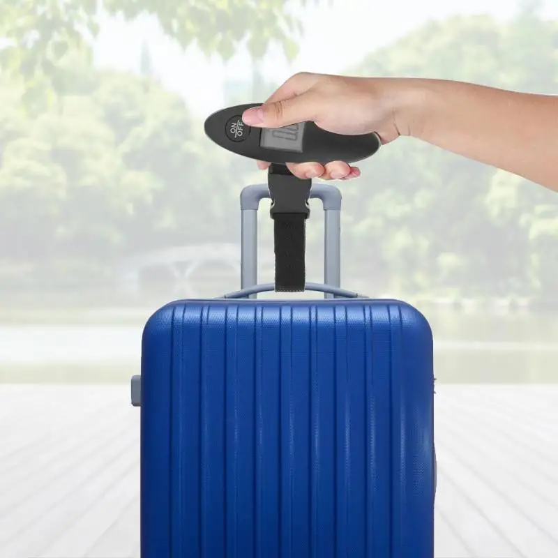 100 г-40 кг цифровые электронные весы для багажа с ЖК-дисплеем портативные весы для путешествий весы для багажа весы карманные весы 88Lb