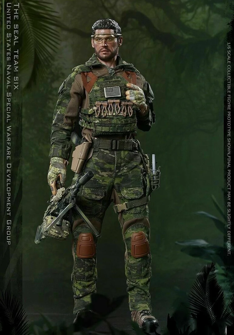 1/6 Seal Team Six DEVGRU Group мужчина солдат США морской спецназ флагсет FS-73020 камуфляж полный комплект действие Action