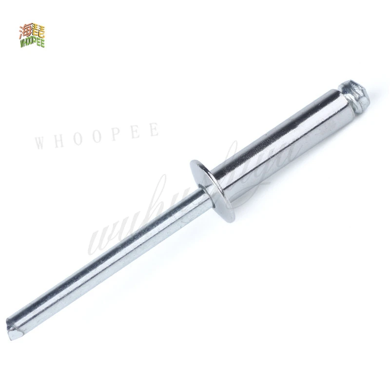 20-100pcs M2.4 M3.2 M4 M5 GB12618 Aluminium Mushroon Head Break Mandrel Blind Rivets Nail Pop Rivets For Furniture Car Aircraft rivets and fasteners rivets and screws
