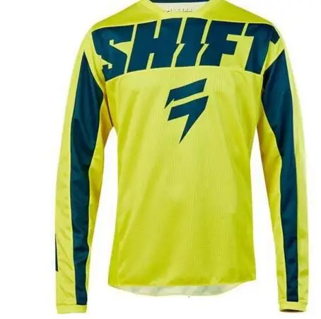 Seven2020Jersey de Ciclismo de manga larga de secado raspido sietebicicleta de montauna DH Motocross BMX DH camiseta de descenso J - Цвет: Зеленый