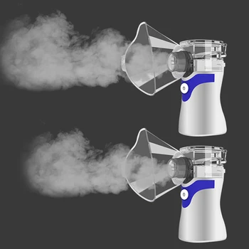 

Portable Ultrasonic Nebulizer Respirator Humidifier Atomize Inhaler Machine Microporous Spray Air Freshener Atomizer