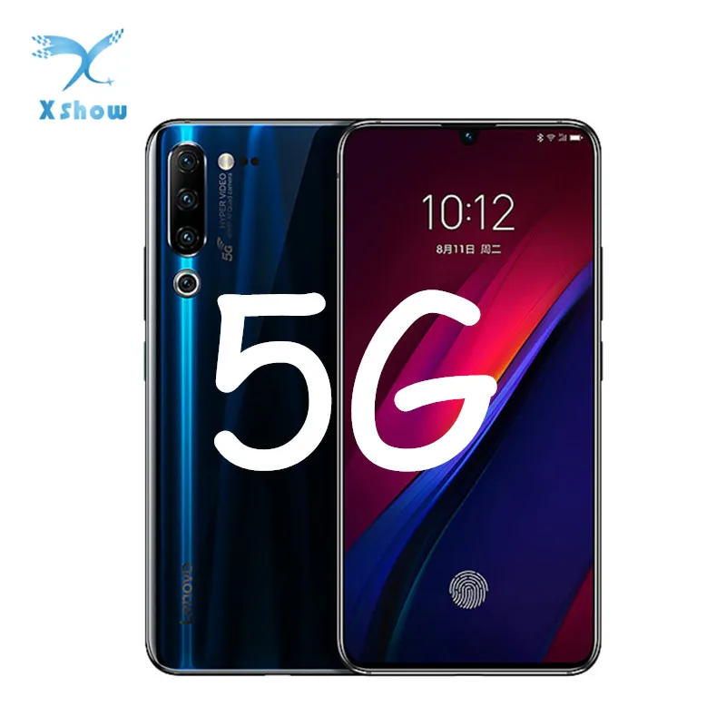 Смартфон Lenovo Z6 Pro глобальная прошивка Восьмиядерный процессор Snapdragon 855 8 Гб 256 ГБ FHD