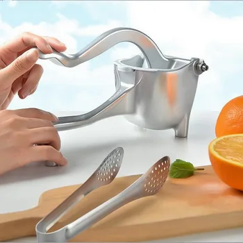 

manual aluminum alloy juicer small lemon clip juicer household fruit machine pressed juice artifact nut clip Easy To Carry