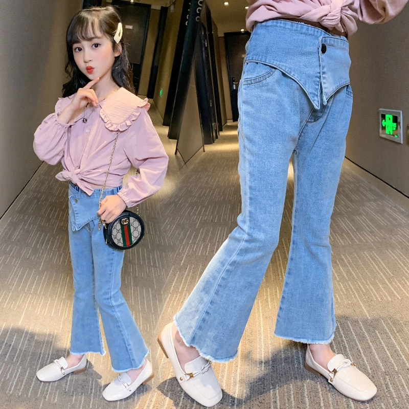 girls slim bootcut jeans