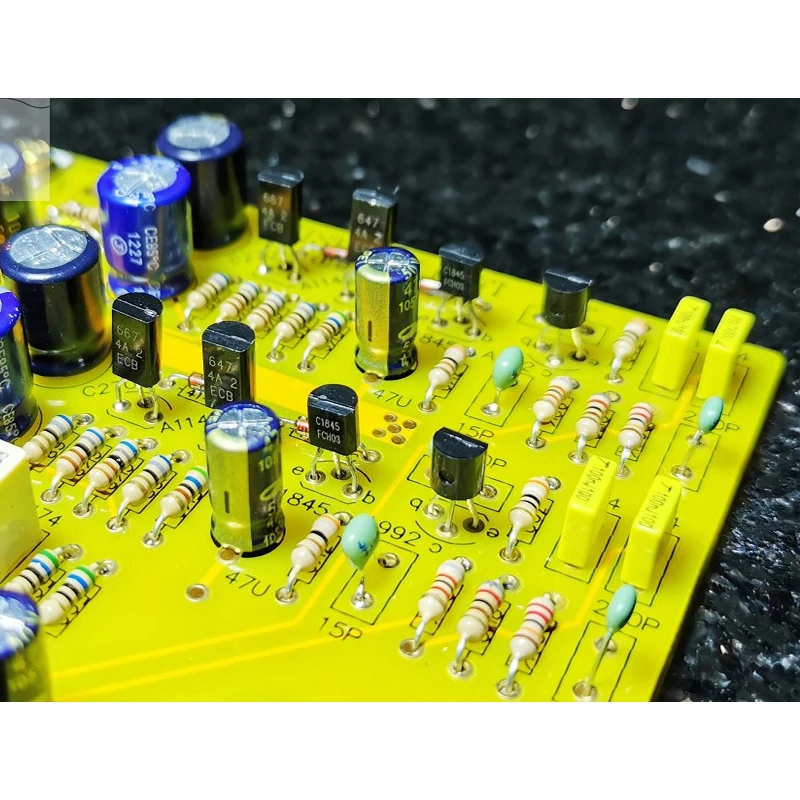 Комплект 2SA992/2SC1845 имитирует Британский NAD3020 LM317/337 усилитель передней платы AC Dual 22V~ 24V HIFI тон передней платы