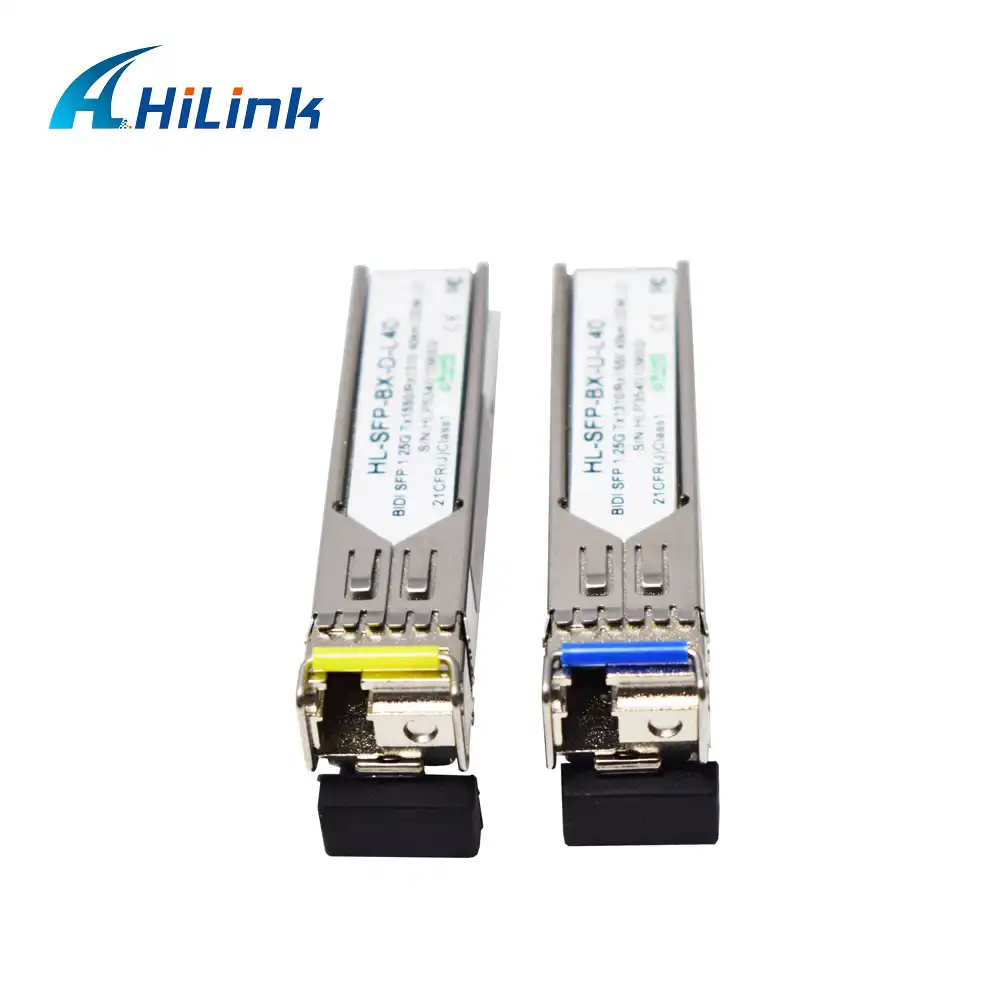 5 парт/Лот! Модуль приемника передатчика WDM BiDi SFP Одно Волокно 1000 базовый 1310/1550 40 км