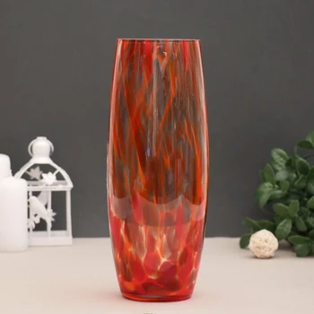 

Vase "Barrel" red-manganese