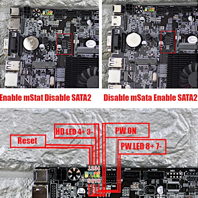 AAAJ-ультра-тонкий мини-itx Встроенная Материнская плата в Процессор A8 6410 R5 видео график обработки APU USB 3,0 VGA RJ45 HDMI USB MSata Применение 12V