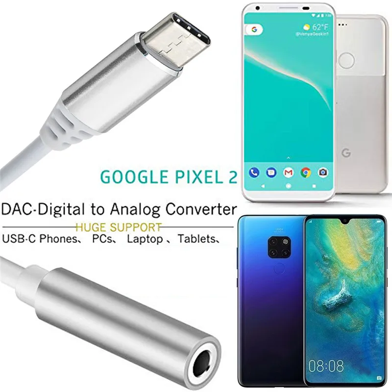 Тип C до 3,5 мм наушники Aux Jack адаптер USB-C аудио кабель USB C для iPad Pro Xiaomi huawei все тип-c звонки