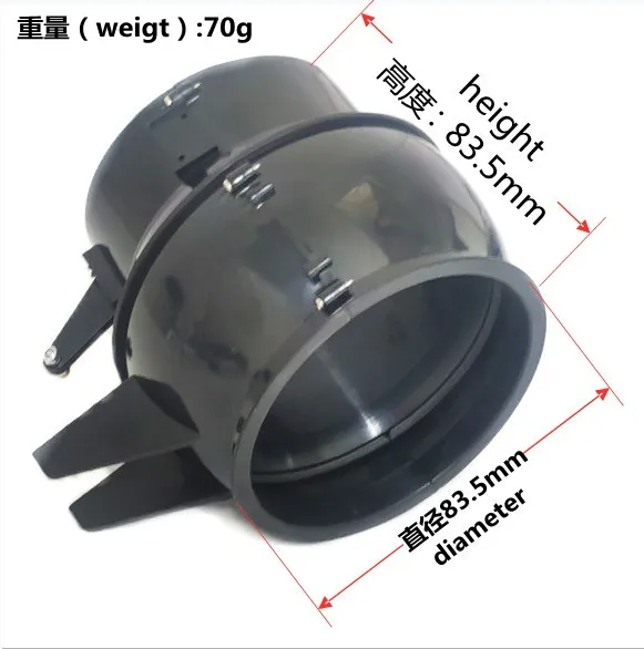 ラジコン飛行機 J-20 80mm EDF 360°ベクタースラスト - メルカリ