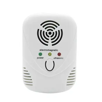 

Electronic Ultrasonic Mouse Killer Mouse Cockroach Trap Insect Mosquito Repeller Rats Spiders Practical Pest Control Device