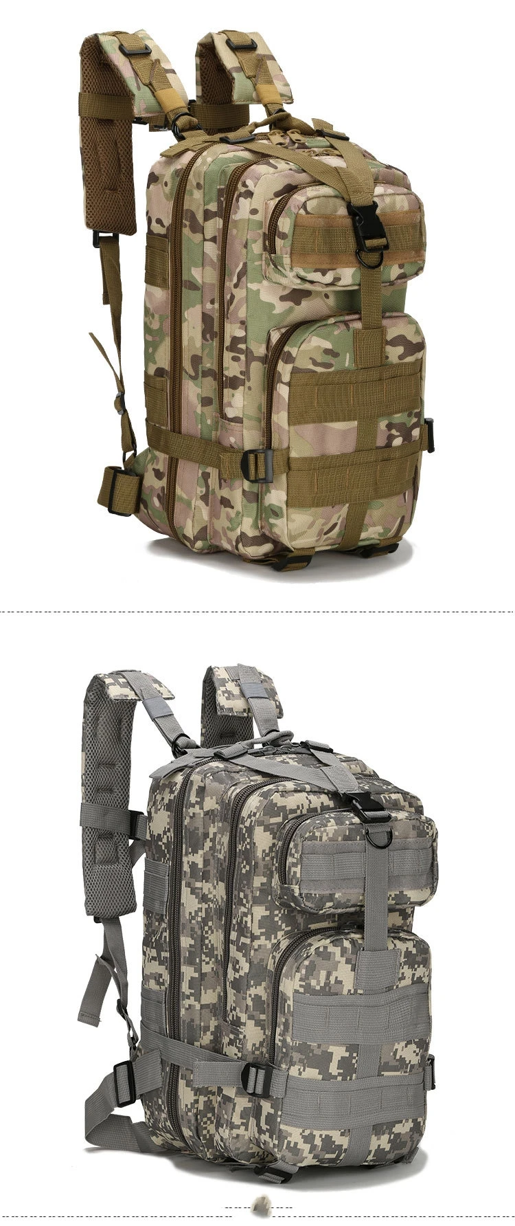 Vilead 25L камуфляж Оксфорд походный рюкзак Открытый Кемпинг Спортивная Сумка Многофункциональная тактическая сумка мужская дорожная сумка через плечо