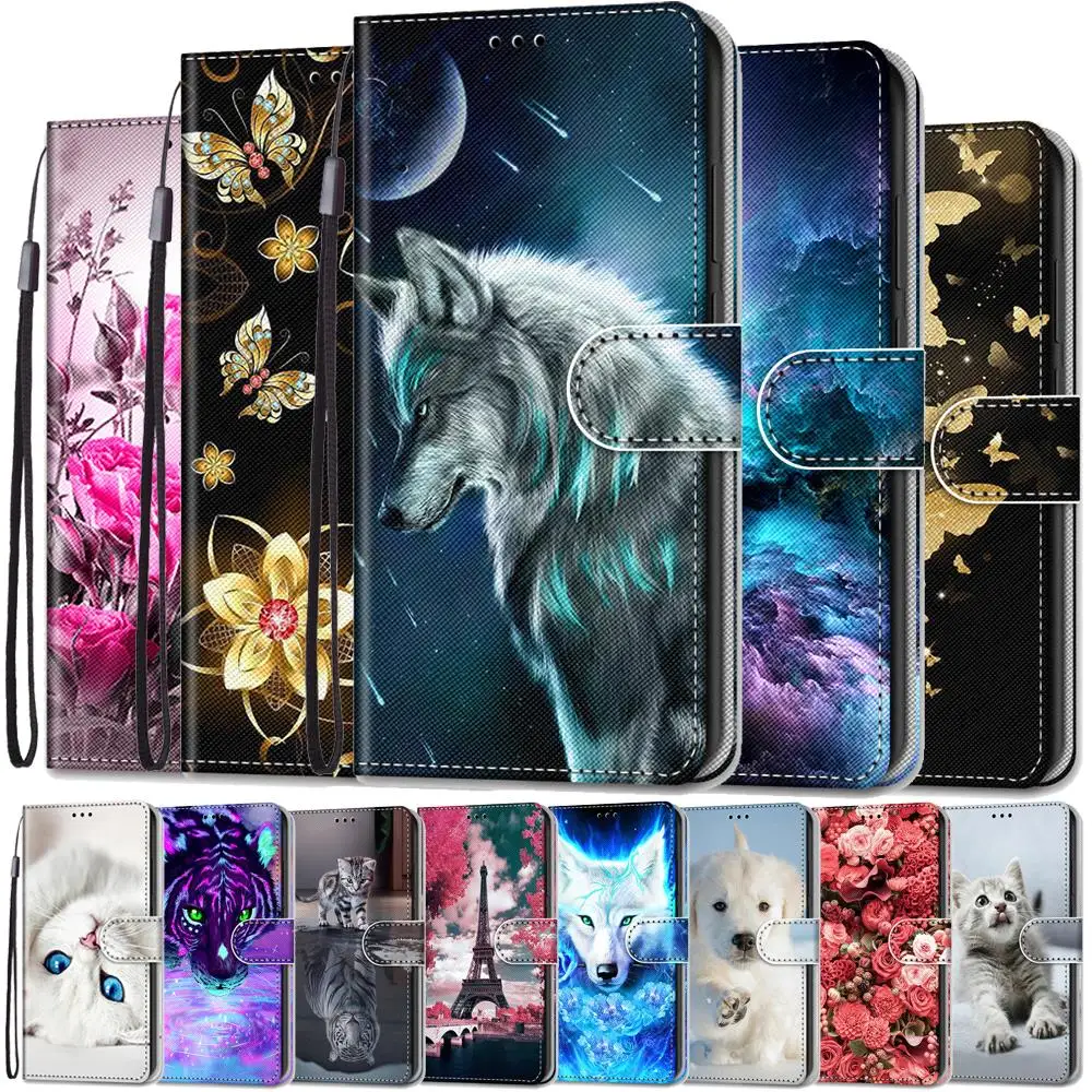 Флип-чехол для ZTE Blade A3 A5 A7 2019 L8 A7s 20 роскошный кожаный чехол-кошелек смарт-чехол Fundas