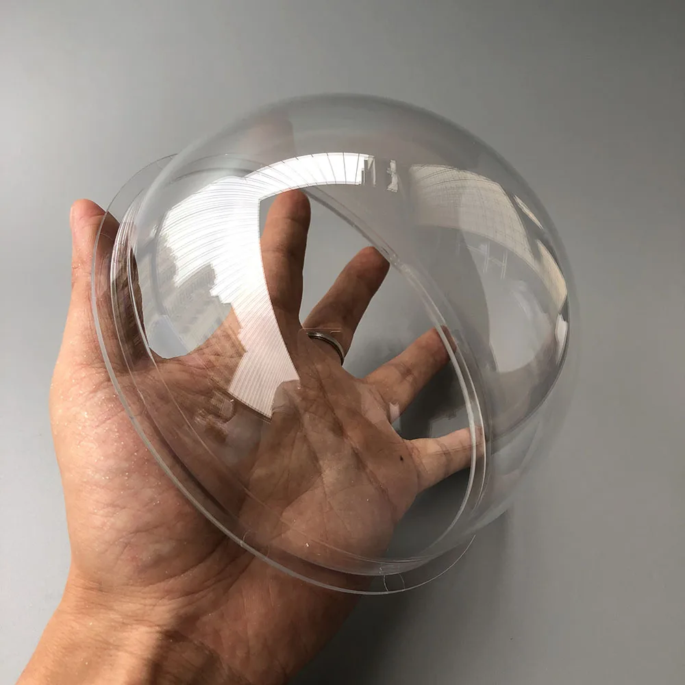 Security Camera Cover Indoor Outdoor Acrylic Clear Dome 162x85mm High Speed PTZ Dome Security Surveillance CCTV Camera Housing Case Lens Cap