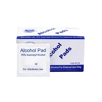 

Wholesale Alcohol Prep Swap Pad Wet Wipe For Antiseptic Skin Cleaning Care Jewelry Mobile Phone Glasses Clean Tool Alcohol Pads