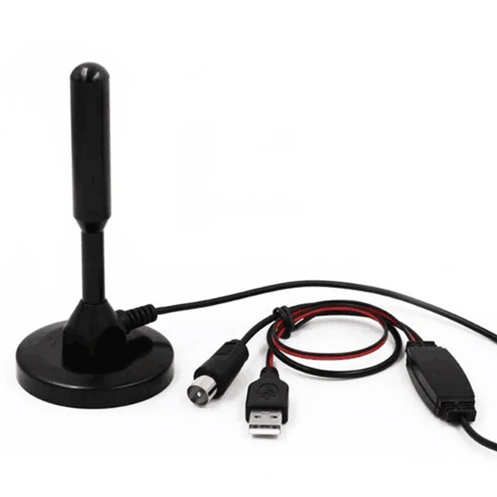 Signal Receiver Antenna Digital Booster Arial Aerial Indoor TV DVB-T DTMB HDTV