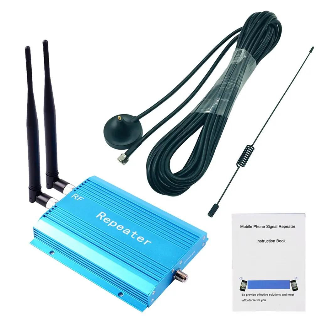 

Blue GSM900mhz dual head mobile phone signal enhancement amplifier Uplink 890-915 Downlink 935-960