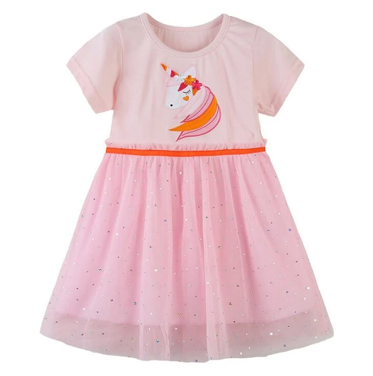 baby pink mesh dress