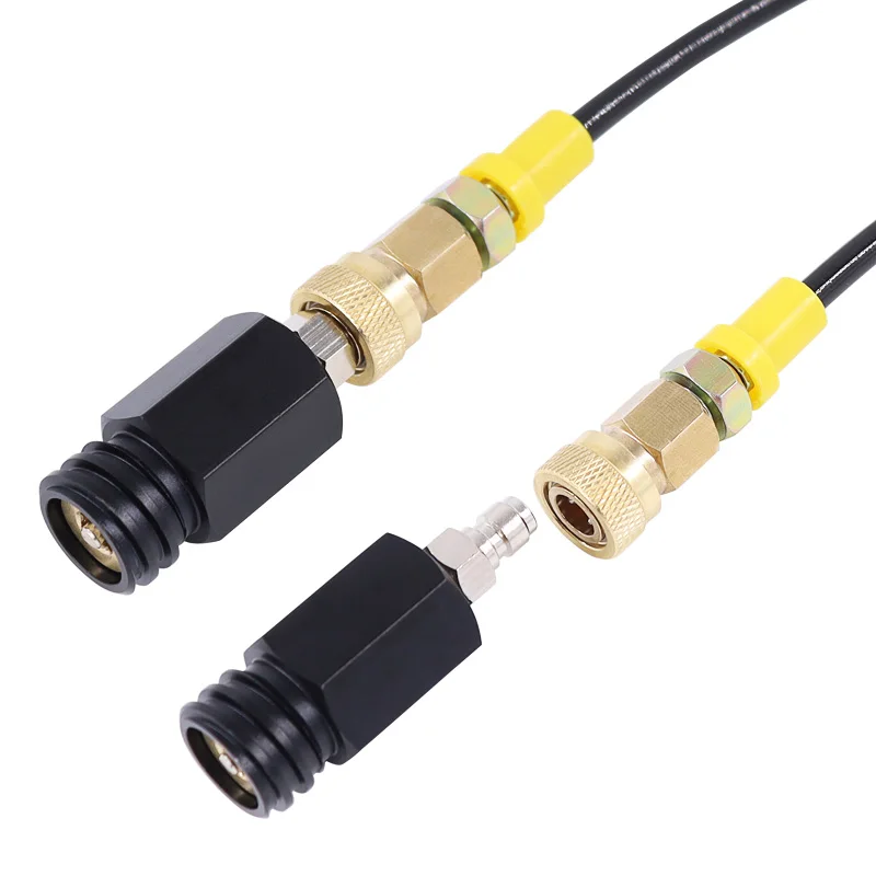 1.5m细高压黑管接黑色粗牙接头-6