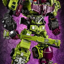 Модель трансформации Defensor Devastator фигурка Опустошитель фигурка Робот Пластиковые игрушки; лучший подарок для образования детей
