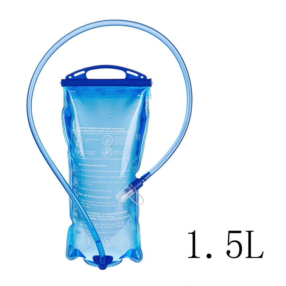 1.5L 1L-2L сумка для воды, велосипед, верблюд, водный Пузырь, сумка для спорта на открытом воздухе, для велоспорта, EVA, водный Пузырь, большая емкость, для кемпинга, для воды, Ba - Цвет: 1.5L