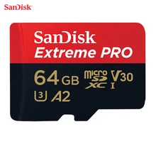 Aliexpress - SanDisk Original TF Micro SD Card Extreme Pro Memory Card U3 64GB Phone Camera 4K Video Recording