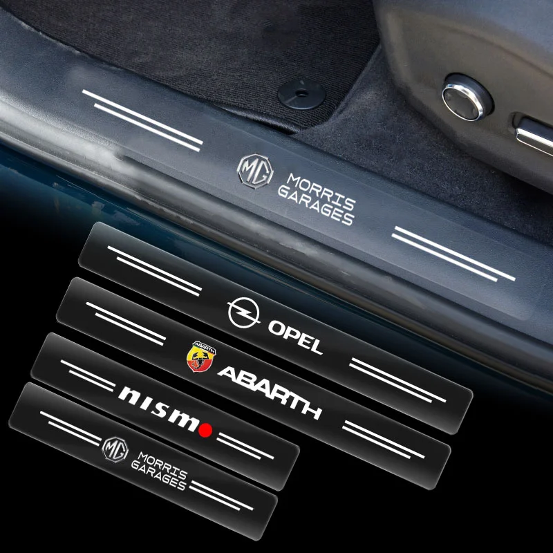 4Pcs Car Threshold Transparent Protective Film New Sticker Sign For Audi TT 8n 8j 8s Mk1 Mk2 Mk3 A1 A3 A4 A5 Accessories | Автомобили и
