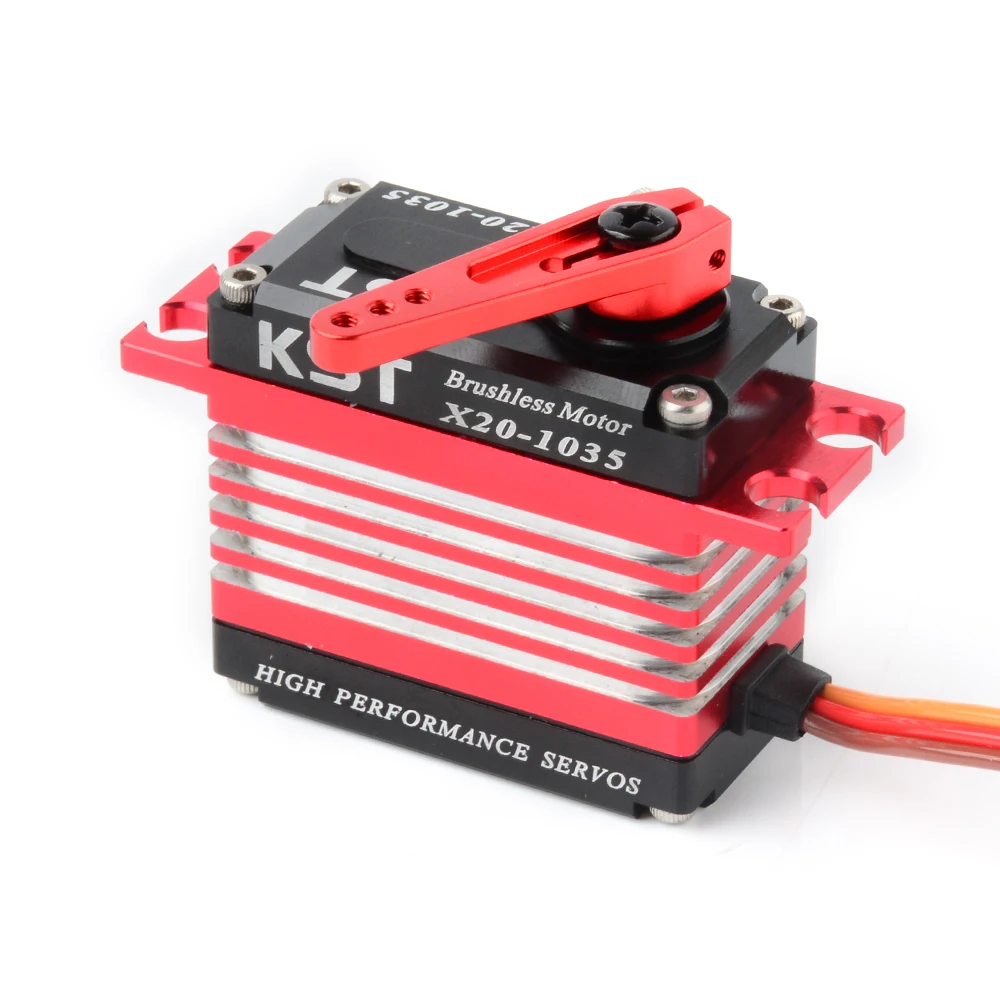 KST X20-1035 Metal Gear Digital 12KG 0.03sec HV Brushless Tail Servo Motor for UAV RC Car Robot Arm Helicopter Airplane Parts
