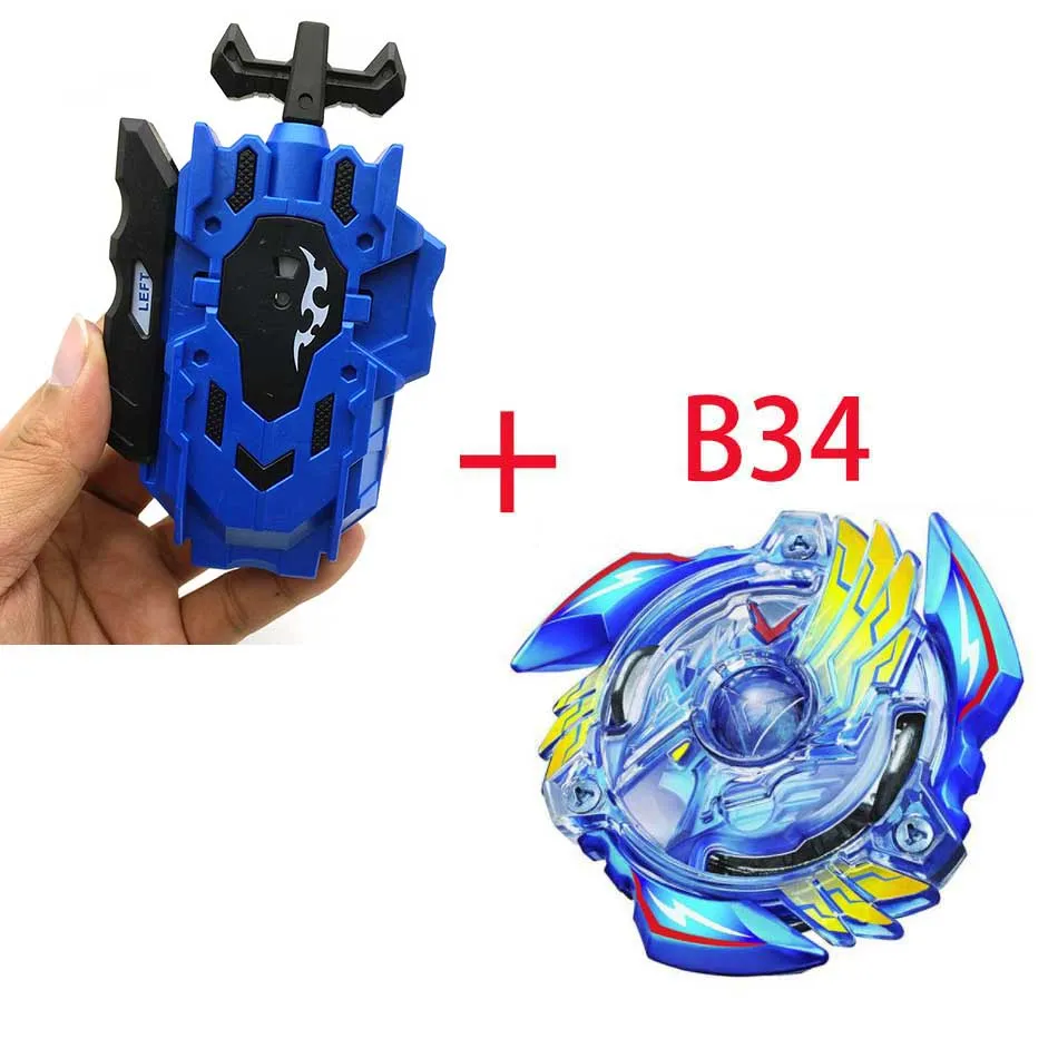 Горячие стили B130 Bayblade Металл Fusion Beyblade Brust Топ Bayblade burst bey blade пусковая установка Bayblade игрушки для детей Подарки - Цвет: B34