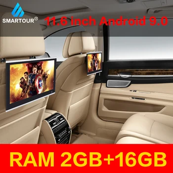 

Smartour 11.6 inch Car LED Pillow Headrest Monitor Back Seat Multimedia Player MP4 MP5 Mirror Link Detachable Touch Screen