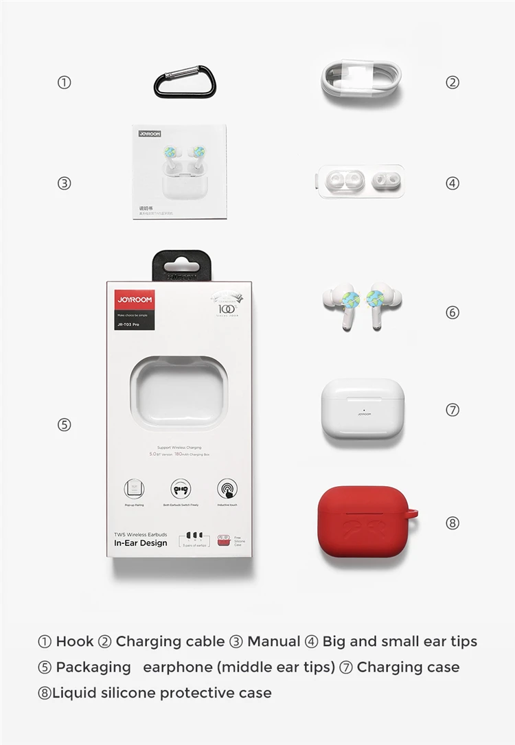 Joyroom T03 Pro Bluetooth TWS Wireless 