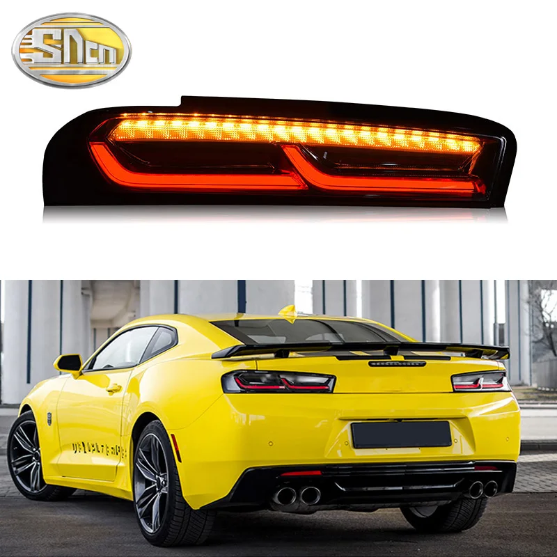 

Car LED Tail Light Taillight For Chevrolet Camaro 2016 2017 2018 Rear Running Light + Brake Lamp + Dynamic Turn Signal Light