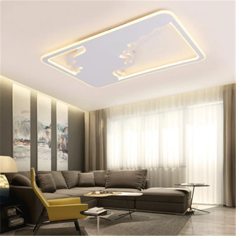 New Style Cloud Ceiling Light Personality Living Room Bedroom Villa Diner Room Designer Recommended Led Ceiling Light